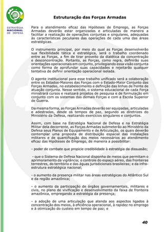 EstratéGia Nacional De Defesa   Final