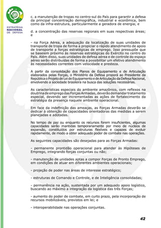 EstratéGia Nacional De Defesa   Final