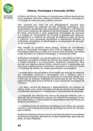 EstratéGia Nacional De Defesa   Final