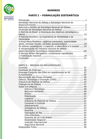 EstratéGia Nacional De Defesa   Final
