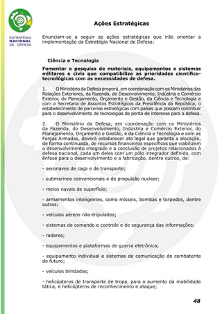 EstratéGia Nacional De Defesa   Final