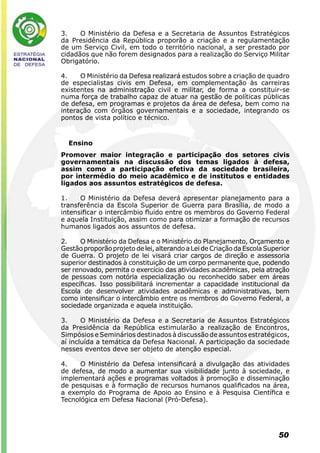 EstratéGia Nacional De Defesa   Final