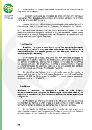 EstratéGia Nacional De Defesa   Final
