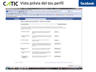 Vista prèvia del teu perfil
 