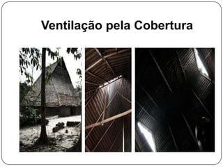 Ventilação pela Cobertura
 