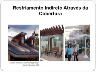 Resfriamento Indireto Através da
Cobertura
 