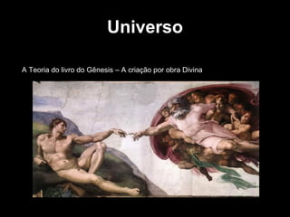 Universo A Teoria do livro do Gênesis – A criação por obra Divina 