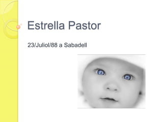 Estrella Pastor 23/Juliol/88 a Sabadell 