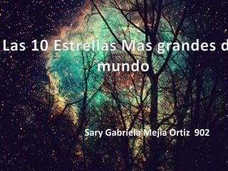 Sary Gabriela Mejia Ortiz 902 
 