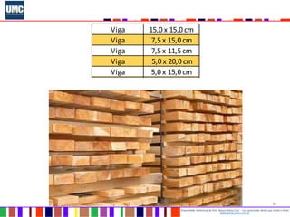 25
Propriedade intelectual do Prof. Mauro Vieira Cruz - Uso autorizado desde que citada a fonte
www.metacustica.com.br
Pranchão 15,0 x 23,0 cm
Pranchão 10,0 x 20,0 cm
Pranchão 7,5 x 23,0 cm
Viga 15,0 x 15,0 cm
Viga 7,5 x 15,0 cm
Viga 7,5 x 11,5 cm
Viga 5,0 x 20,0 cm
Viga 5,0 x 15,0 cm
Caibro 7,5 x 5,0 cm
Caibro 5,0 x 7,0 cm
Caibro 5,0 x 6,0 cm
Sarrafo 3,8 x 7,5 cm
Sarrafo 2,2 x 7,5 cm
Tábua 2,5 x 23,0 cm
Tábua 2,5 x 15,0 cm
Tábua 2,5 x 11,5 cm
Ripa 1,2 x 5,0 cm
 