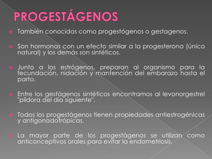 Estrogeno progestagenos y androgeno Estrogeno progestagenos y androgeno