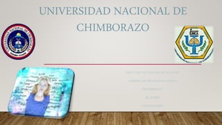 UNIVERSIDAD NACIONAL DE
CHIMBORAZO
FACULTAD DE CIENCIAS DE LA SALUD
CARRERA DE PSICOLOGIA CLINICA
INFORMATICA
EL ESTRÉS
LILIANA AMBO
 
