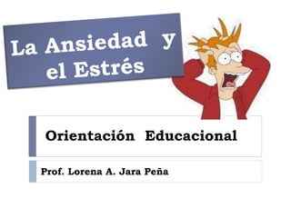 Prof. Lorena A. Jara Peña
Orientación Educacional
 