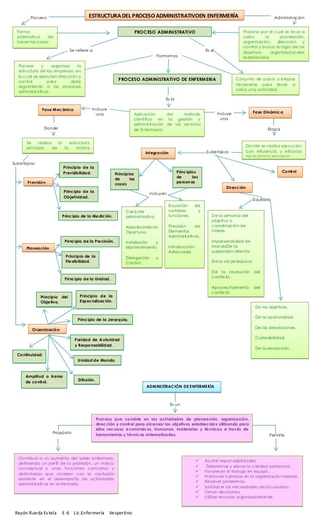 Estrtuctura del proceso adm. enfermeria