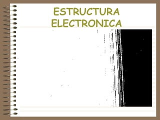 ESTRUCTURA
ELECTRONICA
 