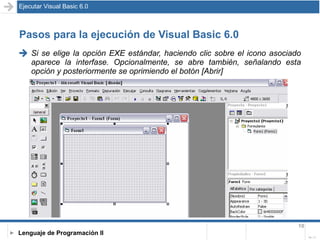 Tutorial de Visual Basic 6.0 | PPT