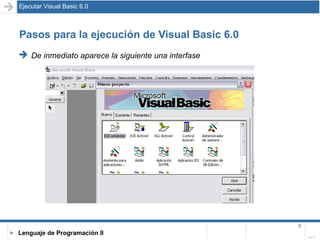 Tutorial de Visual Basic 6.0 | PPT