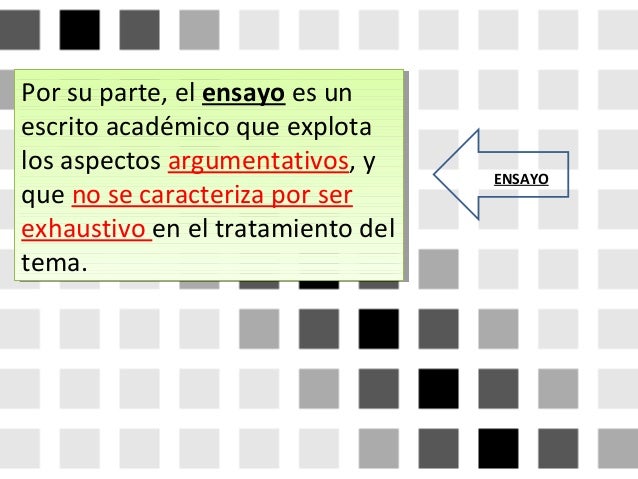 Estructura de los textos académicos