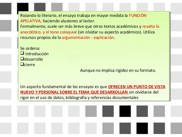 Estructura de los textos académicos
