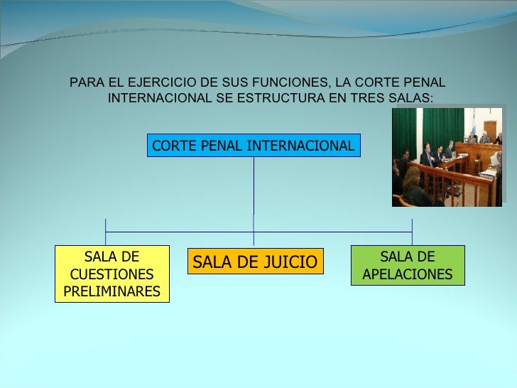 Estructura administrativa de la corte penal internacional