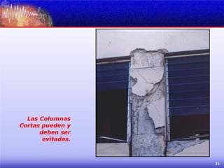 Las Columnas Cortas pueden y deben ser evitadas. 