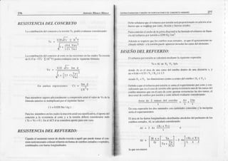 276 Artonio ltlor.t luarú fs IRr,r¿
¡uRAcroN
YDtsfÑooL I D|rcacrol'¡Ls Dr .oNcFE Io aBV¡OO 277
ITD
S] STE
NCIA DDL CONCRI]7'O
I-¡ c('ntribuciúr)
dclconcrcrr)
¡ h l{)rsión
It, txxhf cv¡lu¡rte('('nsideftndo:
o2o.ta:x2Y
I-l conribución dcl conc(rl':J ü'r¡c en liN sccciutcs€ l¡s cü¡les Iu ercedil
dc0.13 o --|c t (X1Y) f|(Xlrícvrlua¡rjccoo la s¡guicnlctónnuh.
o.:¡ ^fc ¡* ¡
r
' [z.s
Iln r¡rh:ts ex¡ r.siúncs
:X Y
P¿Írmicürbrossujctos¡rdicion¡lmco(c
¡ c.ontf)rüsión
¡ii¡l el vrlor deVc dc la
f("flnula
aoterior
scmultipl
ic¡rí fx)rel si3uicntc
facloc
( I + 0.028
Nu/Ag )
Pnra
los miembro
enloscürles
l¡ lrirc¡rión
axi¡lsea
signincd
iva,cl¡lpoledcl
crincrctoa ¡:t rciltenci¡ ¿Ll
conc y ¡ l¡ toniión d€bcrácons¡dcr¡rscnulo
( lt = Vc = 0 ). lr¡ cl ACI síseconsidcr¡aponeFTae.ste
caso-
RESISTENCIA DEL REFUERZO:
Cuindo cl momentotorsordediseñocxctda a aqüélquepuedetoln¡r el con-
creloseránecesa¡io
colocarrefue.zoenfoma dccstribosceÍadosoespimles,
ombin¡dosconb¡ras bnliludi$¡les,
",#l-
¡0.1 Vu12
Lcr r','l
l)cb! scñ:rliule
qucclrclucrzr)
txr lt)rsiótr
scrfprcP{}rci.nriÍlo
er tlicni¡rirlrc_
l¡crzoquc*_rcquioí:t¡)r coro,llexióny luerzrs
¡xiirles.
I'nn controhrfIu chodeh grieltr
dirrgolnlse
ll¡ lir¡ihdo eleslucflodetlue -
c;ird¡rlrcfucrlofn)rn)rsitln
n42(x)Kg/cml
Adcnússcrcquicre
quel('scstrih)s
serrr
cerird(,s'yrrquccI ¡Sricl.lnr
ictr
lirtu-
clirr'¡h'dcbidi'¡ h lr)rsitin
puedc
rt1fcccr
erlkxhs li$ cllnrs
dclelerlre¡ltt)
DISEÑO DEL REFT]ERZO:
lll rcfuczotr,r lorsitfisccrlcul¡úinrc{tirtole
l siguic,rtc
cxprcsión:
Ts=,{l er Xl Yt lils
do tle Ar cs cl irrc¡ dc unxriunr dcl cstriboden¡rodc un¡ distilllcirs, y
ar =0.66+0.33
( Yr /Xt )< 1.5
sic¡r¡lo
Xl e Yt l¡s{limclsi(nrs
ccntro
a ccnúo
deleslribo
( Xr <Yr ).
D.bid,)r quttlrcti'c.1¡ fx)rl¡)rsióo
sesunrr
rlrequen¡|licnlo
porconcy t-rJlr-
sidc.¡ndo
qucerrclc¡sr dct()rsi(1n
sólonfxrturesislencix
un¡dcllrsÍrn:N dcl
cstritxr
n¡ic|lr.¡s
qu|:tu cl cilodcconeaporlülresistenci:ls
l¿rs
dosr¡ tiN el
lúcr r0ti dccsrrit¡)s
I¡x lorsñ|ly corcdeh-rá
€vnlu:lrsc
consideriüdo:
Arca dc 2 rantásd€l cs(ribo Av 2At
sss
l]|r csh €rpresltr ¡osdossunladosoDc¡Dldades
conocid¡s
y la ilrc(')gnit¡t
scrír el esflrri¡mienlos.
ljt írüt dcl¡s b¡ú¡¡slongitudinlrlcs
dist¡ibuid¡salredcdord€l pcrfnetrodelos
estntx)scemrüts.Al, secalcullrráconsider.ürdo:
^r
= 2 Ar lIljill d
s
la qües€:lrnayo.
[:s..I ru I
L--'
i;.Fl
-t
^r]
TXr+ Yr'l
L.J
 