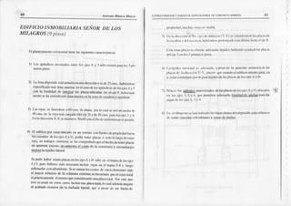 60 A ú¡¡"t ír' Itld rc o ltldi o
EDTFICTq
INM0SILTAMAsnñon on tos
MIL4GROS
(9 pisos)
tl plartcluniento
csrruclural
tic e ta.s
sigu¡enrcs
!-¡¡acrcrrs¡r.-¿rs:
I) Los ¡péndiccs
mosu¡dos
cflrrelos cier 4 y 5 rt¡ocxis¡cnp¿ra
tos:tpri
2) La Ios¿¡ligc.ndr etÍ ínn¡d¡ cnunadirccció0y esdo25ons.,hlbié|ldosc
espccificado
una los.,rrnacizaeuct casodclosaÉndiccs deloscjes_ly 5
con la fio¡lirtd dc j4ggg. Ins p¡ac¡subic¿dasen et eje5. Adici{,rrj-
ürcntcse¡É considcriÍloIos¿maci,,nrnla ¿ona
dccscalcray as!,cnsor
3) I-rsvis¿sseli¡ritxb¡n a60cnls.de¡jrura,fDr tocuiJscüsóuna¡ct|odc
40cms.co Iavig¡ üiscnrgada
(dcteje3)y dc30cDrs.
p¡In losejcsI y 4.
Ln l¡dirccciúrX-X senrtnlüvo30160con
cl fin dcunifomriz.lr
etpcnitrc.
4) El edificiopor csln¡ubicadocn u¡ tcreno conlímiresdcprop¡cd¡dh¡ci:r
loscoslados
deloscjcsAyD, podíatcocrplac¿s
a todolol¡raodceslos
cjcsrc ú¡b¡j,^,i¡ritucs !c t¡¡ co|'rprob¡d,r
quccttuctDd(.¡;er ¡lrc¿s
rn rnrrcDlccxcc$r.no¡¡unKnt¡
el costodc facsúucturn
y silr,:nrtr:ugo,
llgigla la ri!údcz¡¡rer¡t.
Sepudohabcr usado
p¡acas
cnloscjesA y D sóto en cl ¡ramodc¡oseics
ly3, perohubi(.sc
5iijonccrsaíoin(tuir
vrgarencl¡¡¡ntol4 v tucoo
rellcnarla!
conüthanrtcr¡¡
Srsesumar¡
tosco5ros
Jc csrorclenrcnios
¡ris
el nrayorrefuerzodc la columnaexllcma,sccncucotraquecl costotot¡l
esprAcuc¡mentcelmismoqueConsiderando
unapla¡áto{al, poaestemG
tivo csusüalcn esos sr_sos
incluir unaplamoLll, lo cualademás
meiffa
el acabado
exrcriu Jc In fschad¿
t¡!ff¿J.quc a ¡s.Ú,te scr tritrirc
ric
ESIRUCfUFACION Y ÚISEÑODÉ EOIFICACIONES
OE CO¡ICRETOABMAM 6l
pfl'nicJ¡d. nruclrxsvcrc !s lisible.
5) lln lirrlirlc.i(ín 1lcI
's
( ¡.s de ú¡rcfus(Y- Y) scc(n)sidc
rrüorrlrNpl¡cls ¡lc
¡ircsc¡rlcr¡) Llcl¡sLr'Iior.lrrl)iú¡rd('sc
prolor¡S¡docsl¡úllirru h15l¡clcic Il
(i cl¡s tt¿cxsñi ,tncn Ír iulccrrrdr rigidez.hirbicrrdo
¡¡yudrd'J
lil nl¡c¡rs
dcl cjc 5 e'r los I trnncros p¡sos.
I-jrri3nh1 klrrn,nirles ldcctr¡d( apcsatdc l¡ n0urcnlc
asinrctrítrtlc
1¡r
plnc¡dc lirdircccnhY-'. tucs(oqucctr¡odocledilicro¡nlcnlc
grff, vtr
¡ csürr
con
trot¡klo
f¡)r l¡ Sr¡r r¡S
idezdcl¡spl¡cttsdc¡osciesA y I)
Nótc5cl¡s r!li!r!!!l ú¡rsvcrs:tlcs
dclís plac¿Nde
l,)scjes
A y D.ubicador
c¡' los cjes l,l,yJ, qocf,(nnioo tÍlecurd¡r
Dllgilglls- j$gEI9p.rr:r
l¡s
vig¡sdcl([r'icsI,:] y L
li¡ eldibüioooc lr¡ni¡rdicrdo
hs vig¡r ch¡hsdcl¡tliSendo,
p¡¡Ítrcfücrzo
dL'zd¡r:r
c:rr-!¡¡d¡üs
contúiqucsy zonxs
dcducos.
1)
8)
l
 
