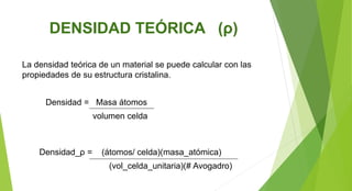 La estructura cristalina de los materiales | PDF