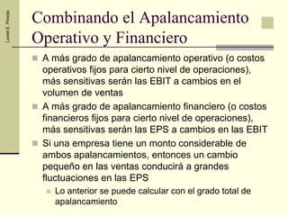 Estructura de Capital y Apalancamiento | PDF