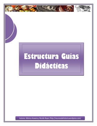 Estructura Guías
   Didácticas
 