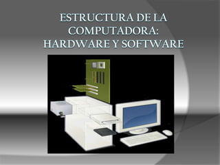 Estructura de la computadora:Hardware y Software 