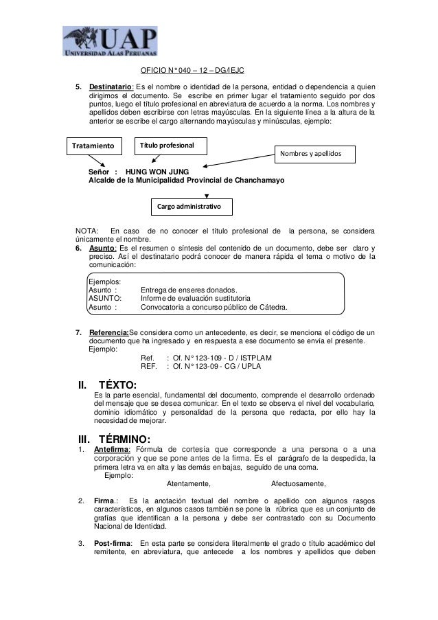 Estructura de la documentación administrativa 14