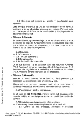 Estructura de la norma iso 9000 de 2015 | PDF