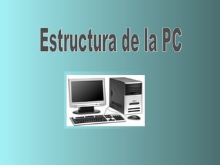Estructura de la PC  