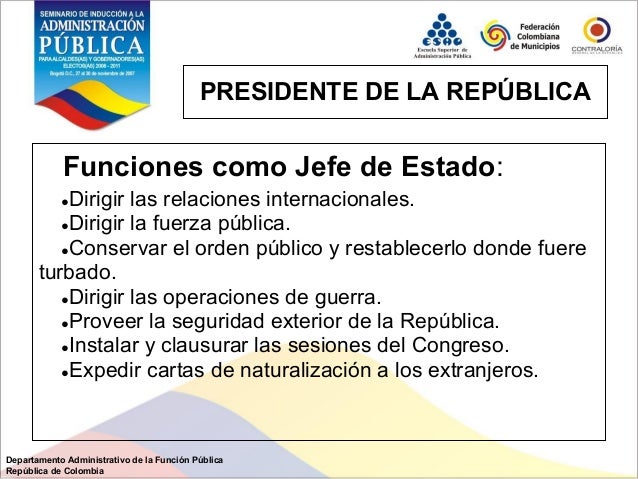 Estructura del estado colombiano