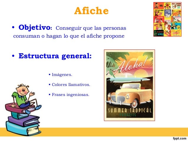 Power Point: Estructura de los textos no literarios