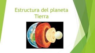 Estructura del planeta
Tierra
 
