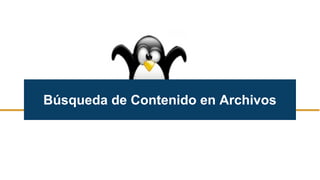 Búsqueda de Contenido en Archivos
 