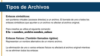 [ES] Estructura del Sistema de Archivos Gnu/Linux Slide 17