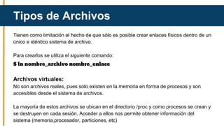 [ES] Estructura del Sistema de Archivos Gnu/Linux Slide 18