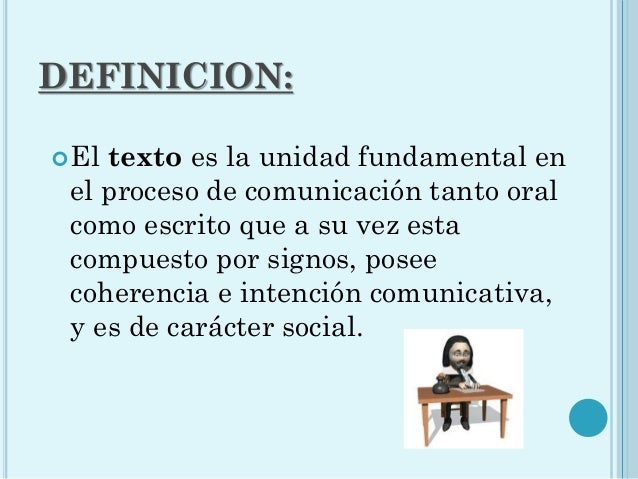 Lectura.Expresión Oral y Escrita (Estructura de textos