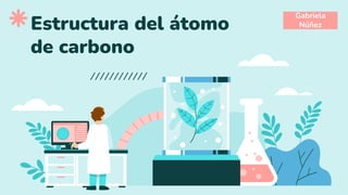 Gabriela
Núñez
Estructura del átomo
de carbono
 