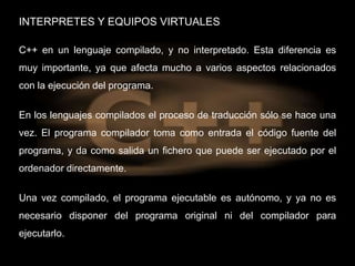 Estructura de Lenguaje C++ | PPTX