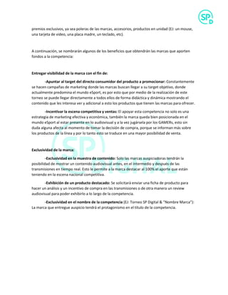 Estructura de torneo sp digital PDF