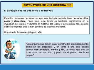 Estructura de una historia | PDF