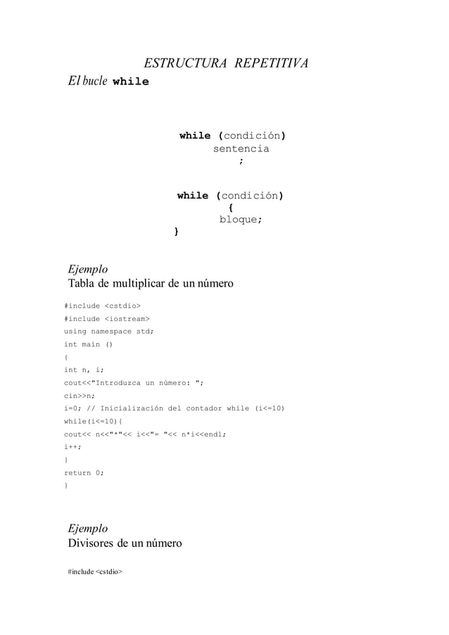 Estructura do while y while docx