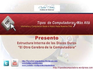 Estructura interna de un disco duro