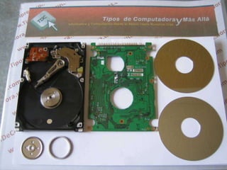 Estructura interna de un disco duro