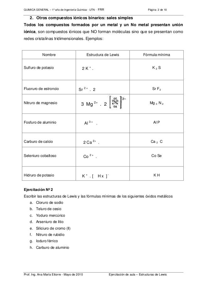 Estructura lewis