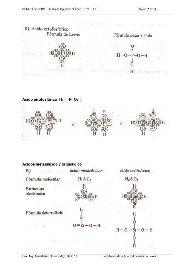 Estructura Lewis Estructura Lewis